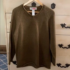 JONES NY V neck pullover
